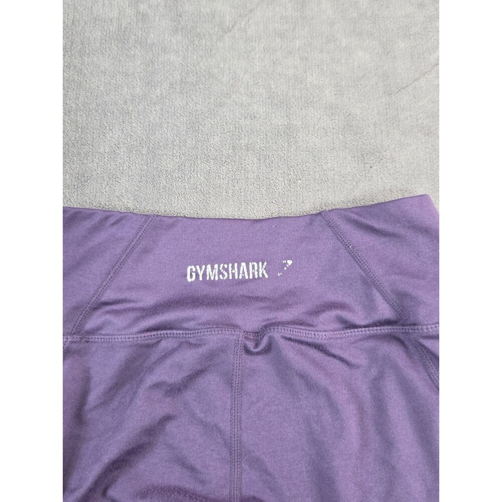 Gymshark Women's Dry Pocket Mesh Size S Purple Leggings Activewear Gym C37-23 - Picture 9 of 10